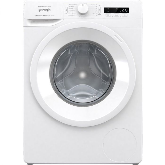 Пральна машина з фронт. завантаженням Gorenje WNPI72SB, інверторна, 7кг, 1200, A+++, глибина 46.5см, Дисплей, Білий