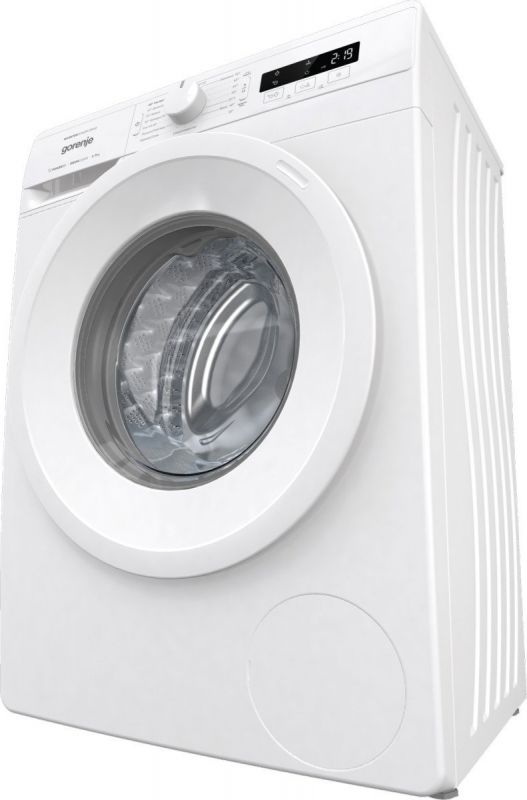 Пральна машина з фронт. завантаж.  Gorenje WNPI82BS, інверторна, 8кг, 1200, A+++, Пар, глибина 54.5см, Дисплей, Білий