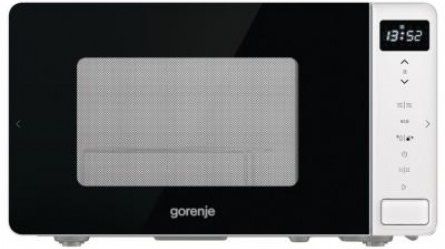 Мікрохвильова пічка Gorenje MO20S4W/ 20 л/800 Вт./сенсорне упр./LED-дисплей/гриль/нержав.сталь