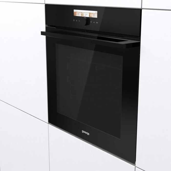 Духовка Gorenje BOP798S37BG /піроліз/електрична/багаторівневе приготування/ 71 л/гриль/черная