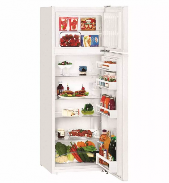 Холодильник з верхн. мороз. камерою Liebherr CT2931 55 x 157.1 x 63см, 2 дв., Х- 218 л, М- 52л, A++, NF, Білий