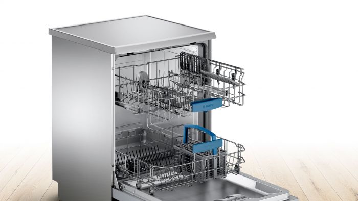Окремо встановлювана посудомийна машина Bosch SMS43D08ME - 60 см/12 компл/4 прогр/4 темп.реж/нерж сталь