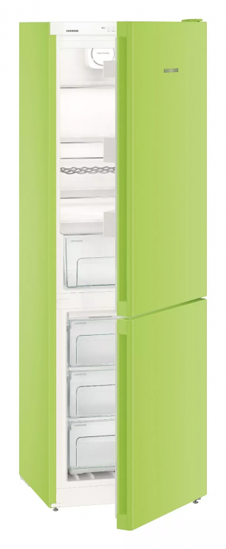 Холодильник з нижн. мороз. камероюLiebherr CNkw4313 60 x 186.1 x 65.7см, 2 дв., Х- 209л, М- 95л, A++, NF, Зелений