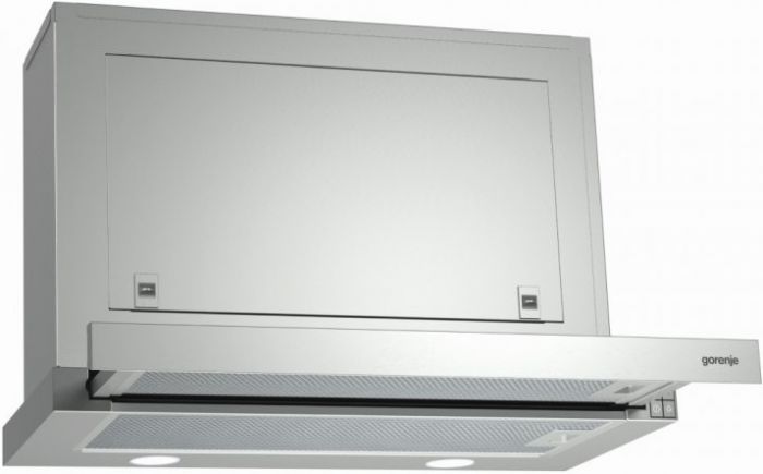 Витяжка вбудована Gorenje BHP623E8X /60 см/3 швидкості/578 куб.м/год./ нержав.