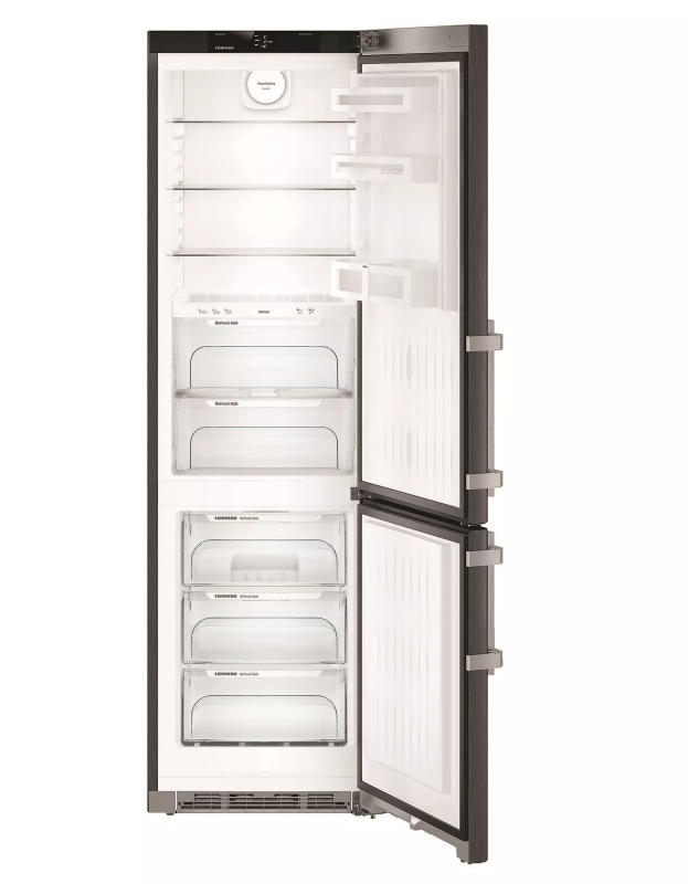 Холодильник з нижн. мороз. камерою Liebherr CBNbs4835, 60 x 201 x 66,5см, 2дв., М - 242Л, A+++, NF, Чорний