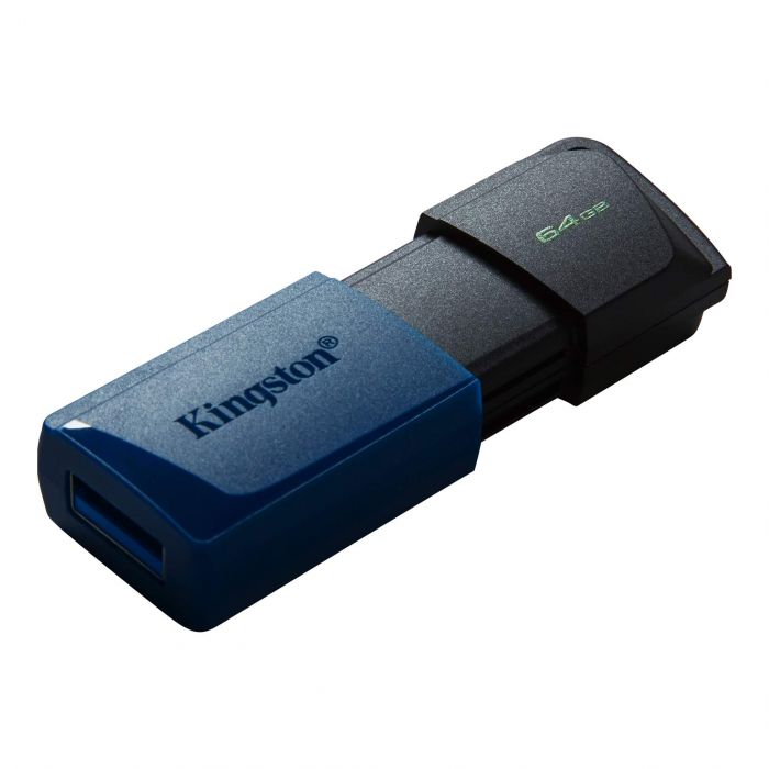 Накопичувач Kingston   64GB USB 3.2 Gen1 DT Exodia Black Blue