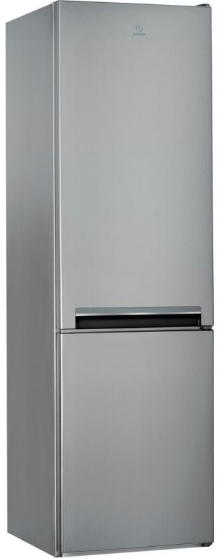 Холодильник з нижн. мороз. камерою Indesit LI9S1ES, 200х66х60см, 2 дв., Х- 258л, М- 111л, A+, ST, Cріблястий