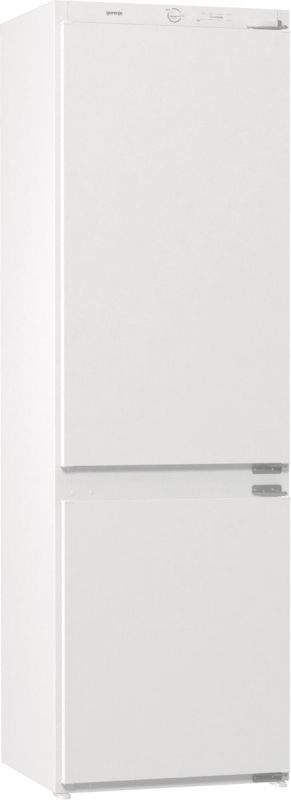 Вбуд. холодильник з мороз. камерою Gorenje RKI4182E1, 177х55х54см, 2 двері, 190( 73)л, А++, FrostLess , Зона св-ті, Білий