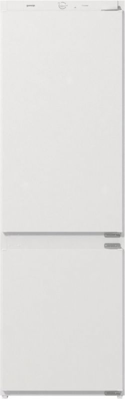 Вбуд. холодильник з мороз. камерою Gorenje RKI4182E1, 177х55х54см, 2 двері, 190( 73)л, А++, FrostLess , Зона св-ті, Білий