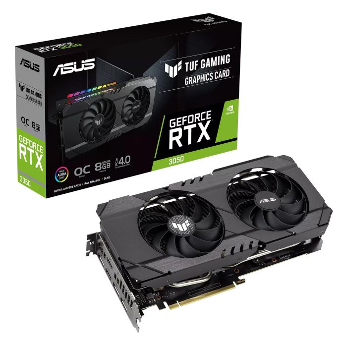 Вiдеокарта ASUS GeForce RTX3050 8GB GDDR6 TUF OC