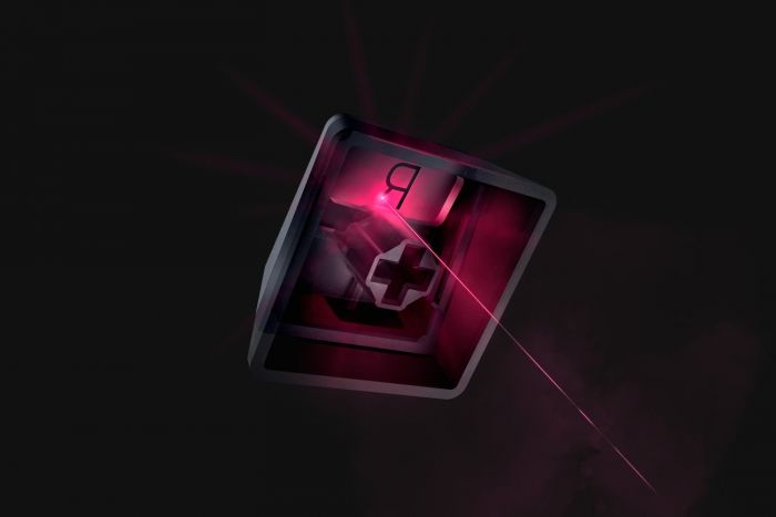 Набір кейкапів для клавіатури Razer Phantom US/UK 128шт. Black