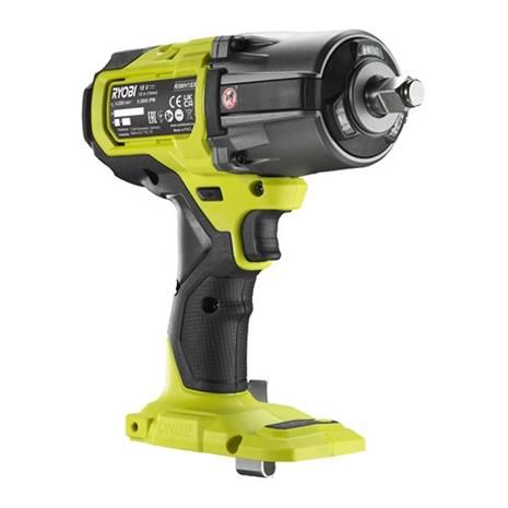 Гайковерт ударний Ryobi ONE+ RIWH18X-0, 18В, безщітковий (без АКБ та ЗП)