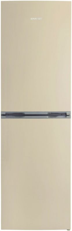Холодильник з нижн. мороз. камерою SNAIGE RF58SM-S5DV2F, 194,5х65х60см, 2 дв., 233л(88л), A+, ST, Мех., заг.-338л, беж