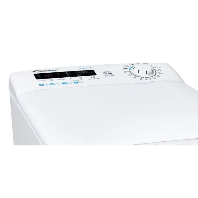Пральна машина з верт. завант. CANDY CSTG282DE/1-S, 8кг, 1200, A+++, 40см, Дисплей, Білий