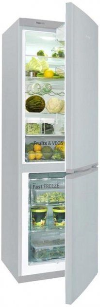 Холодильник з нижн. мороз. камерою SNAIGE RF56SM-S5MP2F, 185х65х60см, 2 дв., 214л(88л), A+, ST
