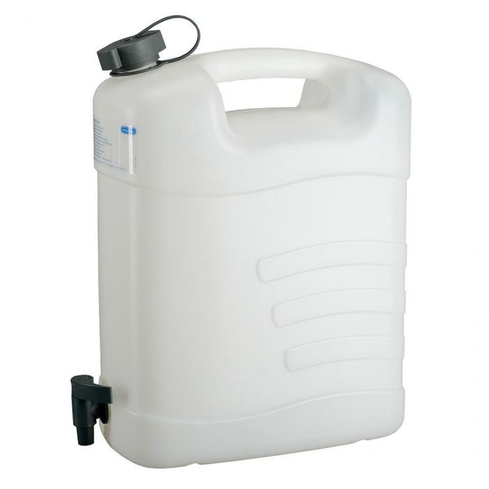 Каністра для води NEO Pressol, 15 л, з краном, пластик HDPE, 0.8 кг