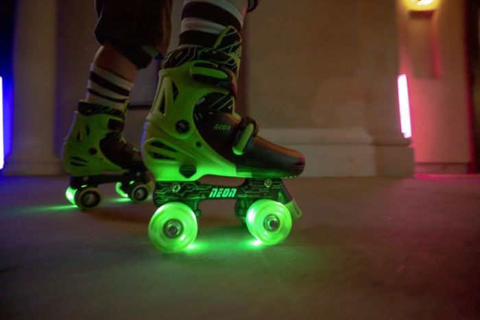 Ролики Neon COMBO SKATES Салатовий (Розмір 30-33)