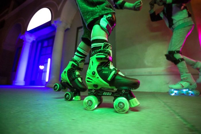 Ролики Neon COMBO SKATES Салатовий (Розмір 30-33)