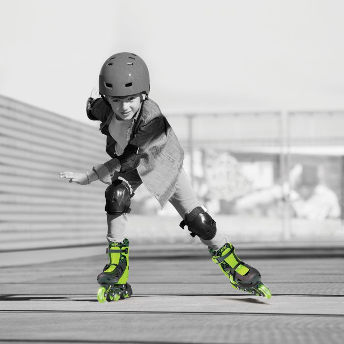 Ролики Neon COMBO SKATES Салатовий (Розмір 34-38)