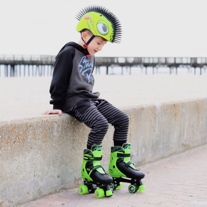 Ролики Neon COMBO SKATES Салатовий (Розмір 34-38)