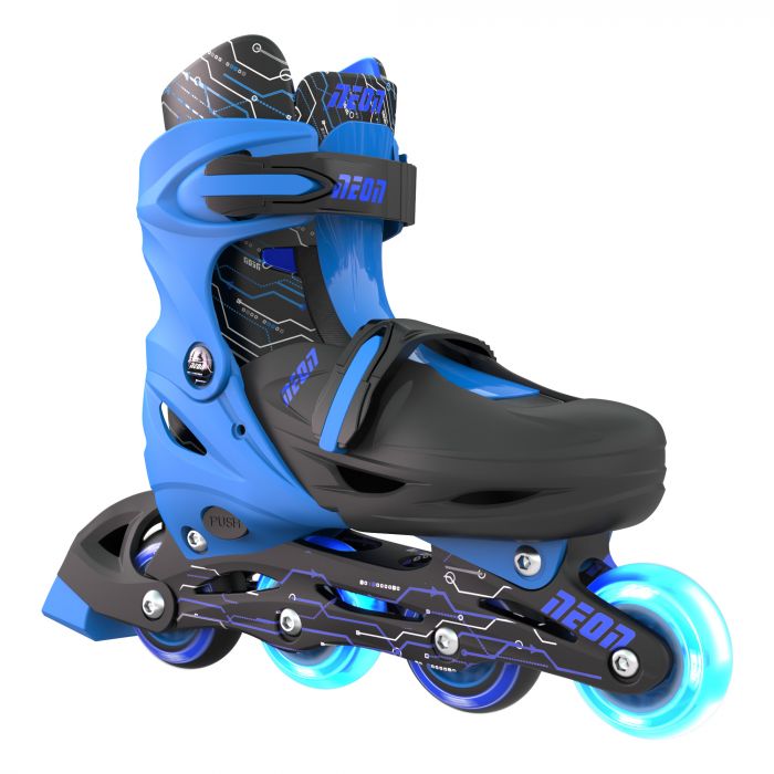 Ролики Neon Combo Skates Синій (Размір 30-33)