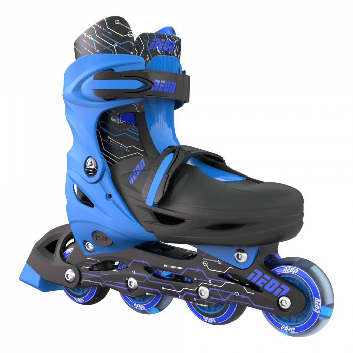 Ролики Neon Combo Skates Синій (Размір 30-33)