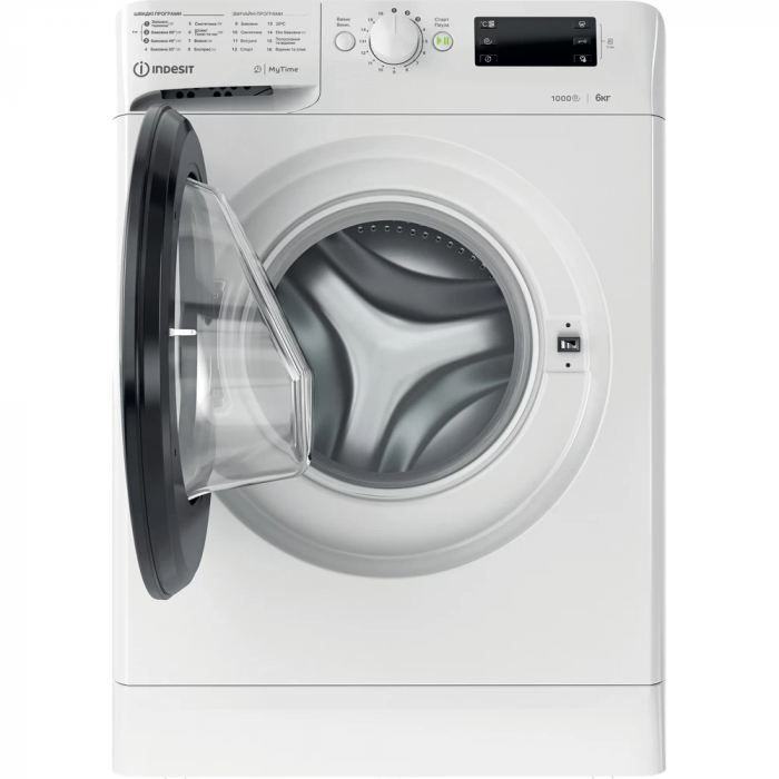 Пральна машина з фронт. завант. Indesit OMTWSE61051WKUA, 6кг, 1000, A+++, 43см, Дисплей, Білий