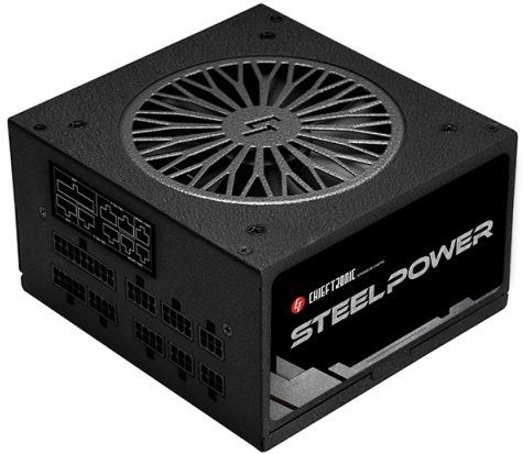 Блок живлення CHIEFTEC Chieftronic SteelPower (650W), ATX v2.3, 100-240V, >85%, 80+ Bronze, 120мм, 1xMB 24pin(20+4), 2xCPU 8pin(4+4), 3xMolex, 6xSATA, 4xPCIe 8pin(6+2), CE, CB, TUV, FCC, RoHS, Fully Modular, Retail