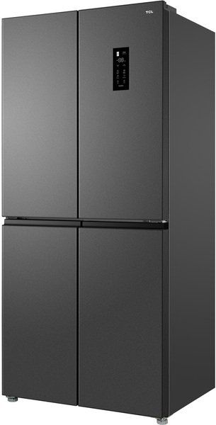 Холодильник Multy Doors TCL RP470CSF0, 185х84х68см, 4 дв., Х- 301л, М- 169л, A+, NF, Нерж
