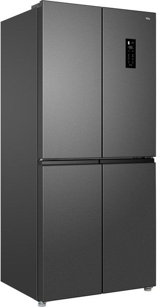 Холодильник Multy Doors TCL RP470CSF0, 185х84х68см, 4 дв., Х- 301л, М- 169л, A+, NF, Нерж