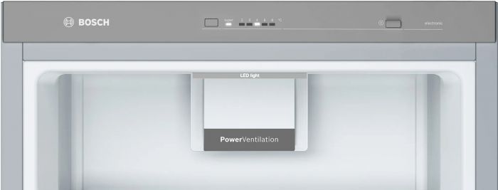 Холодильна камера Bosch KSV36VL30U, 186х60х65см, 1 дв., Холод.відд. - 346л, A++, NF, Нержавійка