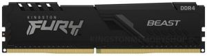 Пам'ять ПК Kingston DDR4 16GB 3733 FURY Beast Black