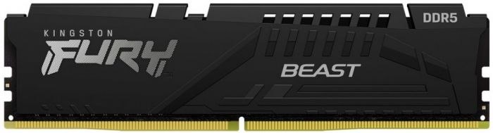 Пам'ять ПК Kingston DDR5 16GB 6000 FURY Beast Black