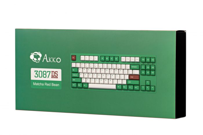 Akko Клавіатура 3087 Matcha Red Bean Cherry MX Brown, RU, Green