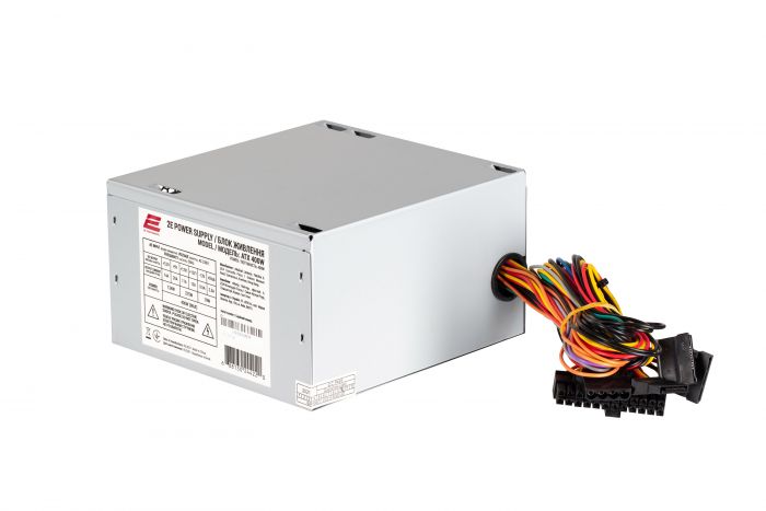 Корпус 2E BASIS (RD8603U-400) з БЖ 2EATX400,MiniT, Micro ATX,Mini ITX,2xUSB2.0,USB3.0,сталь з перфорацією(бічна панель),чорний