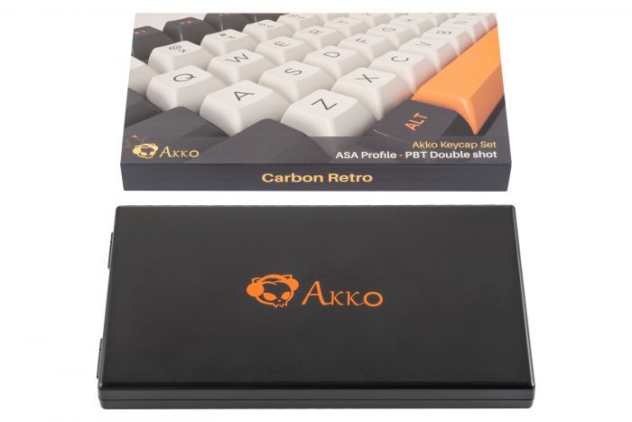 Akko Кейкапи Carbon ASA Fullset Keycaps, EU, Blue