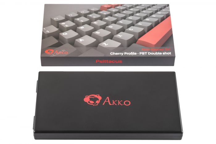 Akko Кейкапи Grey Parrot Fullset Keycaps, EU, Blue