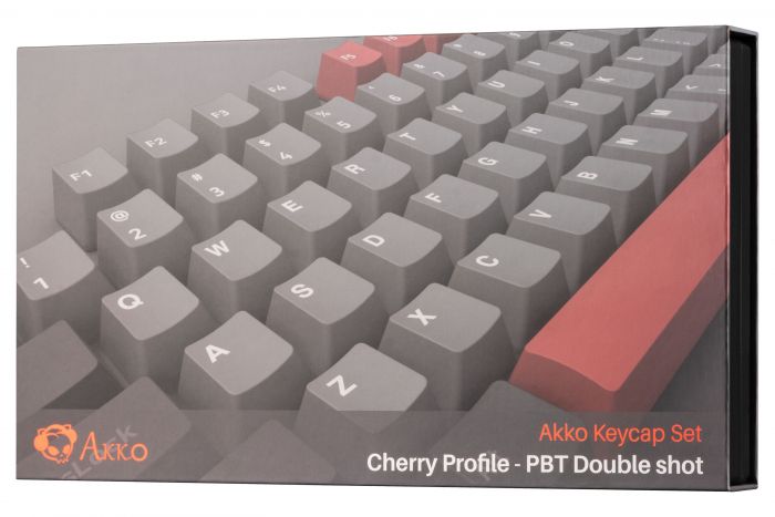 Akko Кейкапи Grey Parrot Fullset Keycaps, EU, Blue