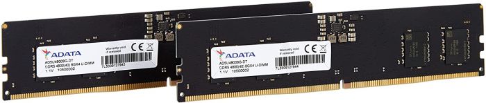 Пам'ять ПК ADATA DDR5 16GB KIT (8GBx2) 4800