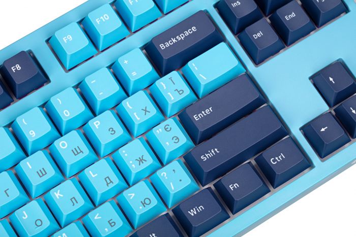 Akko Клавіатура 3087 Mirror of the Sky Cherry MX Blue, RU, Blue