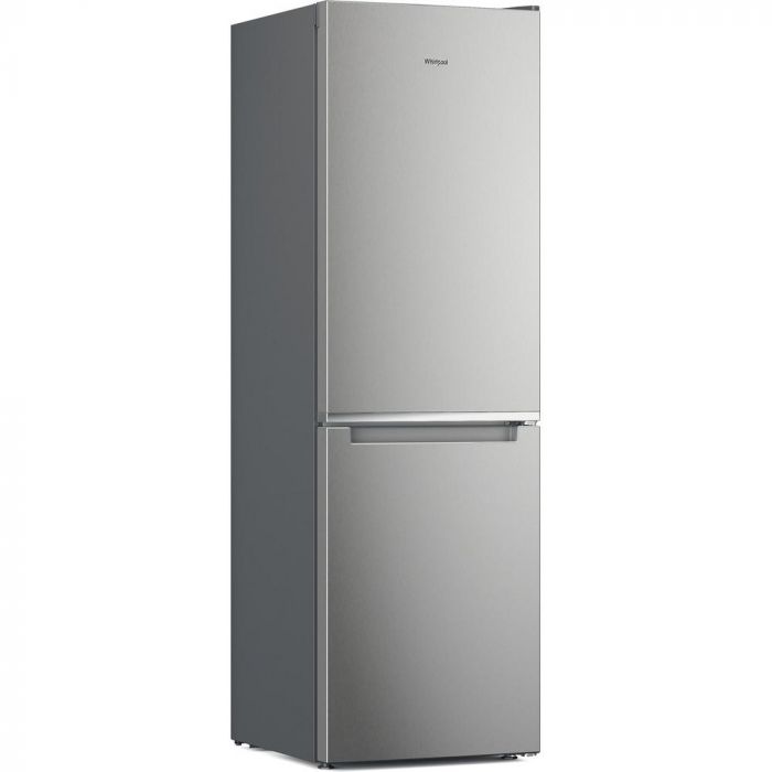 Холодильник з нижн. мороз. камерою Whirlpool W7X82IOX, 191х68х60см, 2 дв., Х- 231л, М- 104л, A++, NF, Інвертор, Нерж.сталь