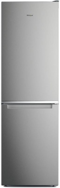 Холодильник з нижн. мороз. камерою Whirlpool W7X82IOX, 191х68х60см, 2 дв., Х- 231л, М- 104л, A++, NF, Інвертор, Нерж.сталь