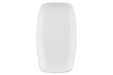 Блюдо прямокутне Ardesto Molize, 25х14 см, біле, кераміка