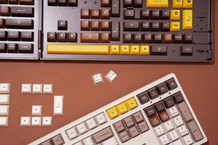 Akko Кейкапи Chocolate ASA Fullset Keycaps, EU, Blue