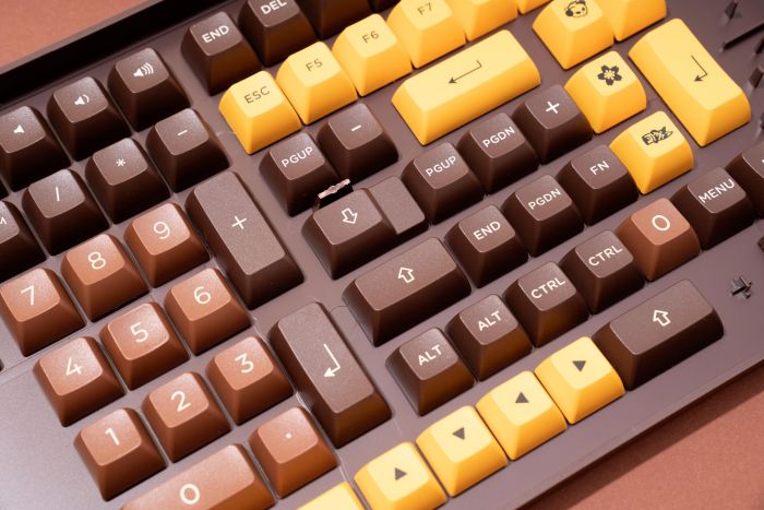 Akko Кейкапи Chocolate ASA Fullset Keycaps, EU, Blue