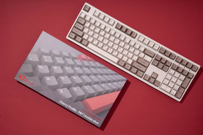 Akko Кейкапи Grey Parrot Fullset Keycaps, EU, Blue