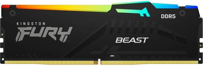 Пам'ять ПК Kingston DDR5 32GB 5600 Beast Black RGB