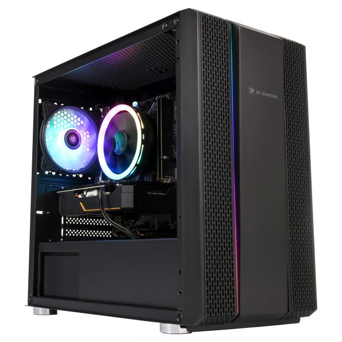 Комп’ютер персональний 2E Complex Gaming Intel i3-12100F/H610/16/256F+1000/RX6500XT-4/Win11H/2E-GM3/500W