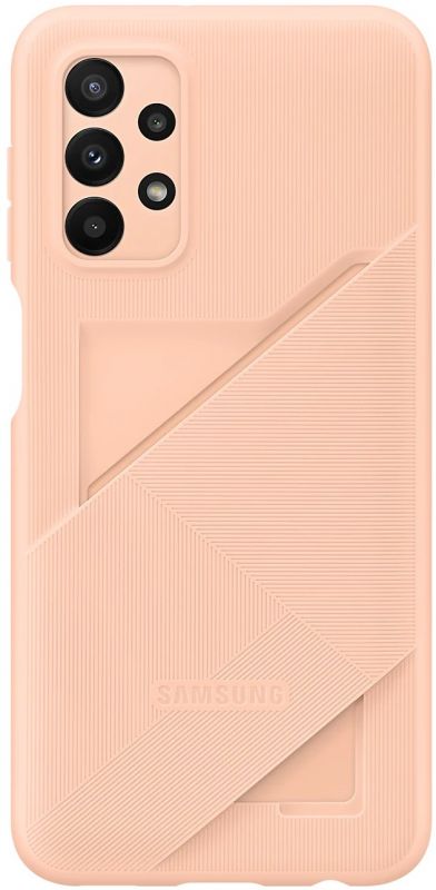 Чохол Samsung Card Slot Cover для смартфону Galaxy A23 (A235) Peach