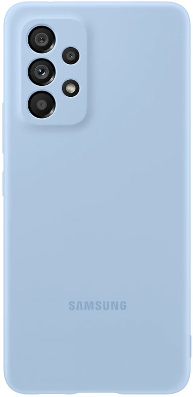 Чохол Samsung Silicone Cover для смартфону Galaxy A53 (A536) Artic Blue